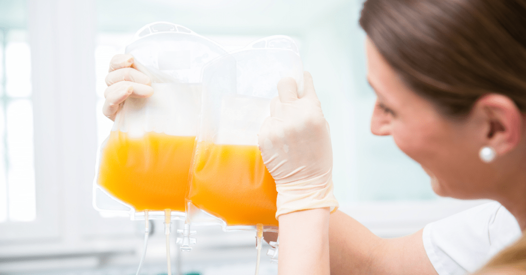 Young plasma which is studies show reverses biological age