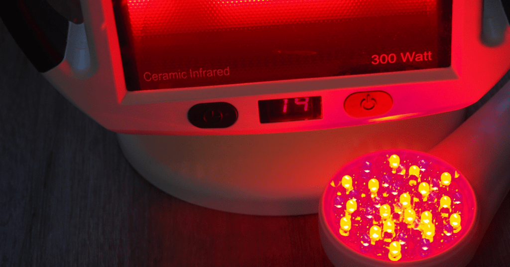 red light therapy machine