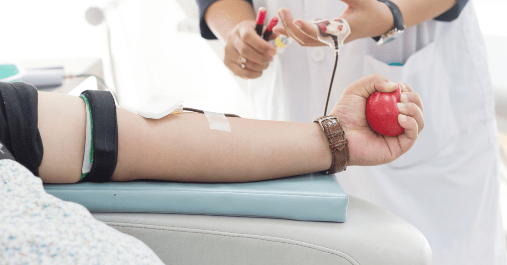 TPE involves removing the liquid portion of your blood.